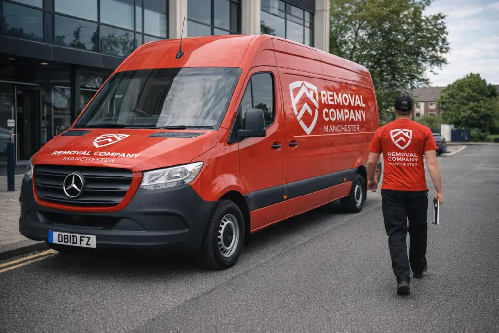 Removal Company Manchester - Branded Van 2
